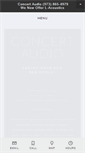 Mobile Screenshot of concert-audio.com